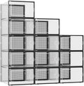 Kuject XXX-Large Shoe Storage Boxes 12 Pack by Kuject