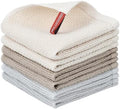 Nialnant 6 Pack Dish Rags, 100% Cotton, 12x12 Inch by Nialnant