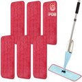 16.5 Inch Reusable Mop Pads Microfiber Spray Mop Replacement Heads by ZIYUNBIXI