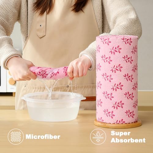 Microfiber Cleaning Cloth Roll, 80 Pack Cleaning Towels, Lint Free Rags Paper - Image 5
