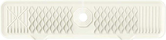 24 Inch Faucet Mat for Kitchen Sink Silicone Sink Splash Guard 5° Slope Faucet - Image 2