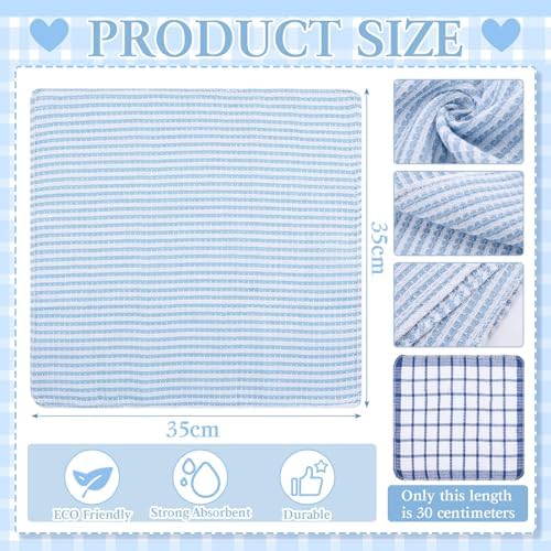 Patelai 12 Kitchen Dish Rags, 13.8'' X 13.8'' - Image 2