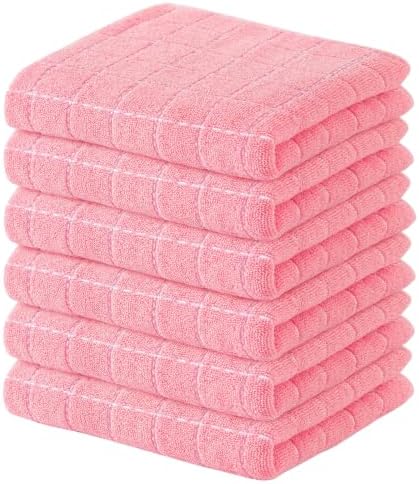 Kitinjoy 100% Cotton Terry Kitchen Towels, 13”x 28” by Kitinjoy