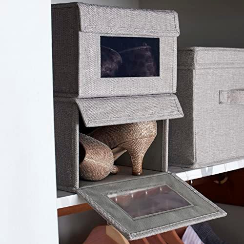Household Essentials Small Drop Front Shoe Box - Image 5