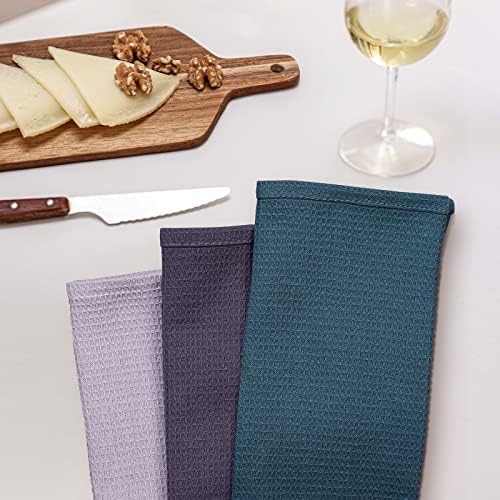 QUILTINA Dish Towels Set, 100% Cotton Waffle Weave Kitchen Towels 6 Pack - Image 6