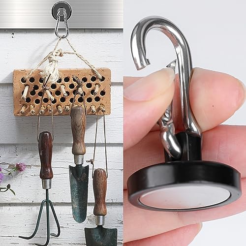 MIKEDE Magnetic Hooks Heavy Duty 70LBS Strong Magnetics Hook - Image 5