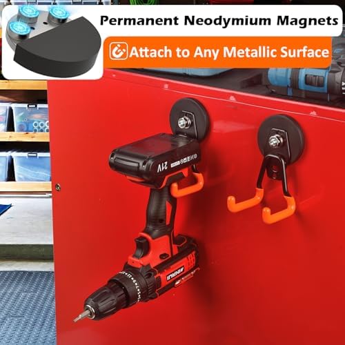 MUTUACTOR Updated Strong Magnetic Hooks Heavy Duty, 20lbs Anti-Scratch Powerful - Image 4