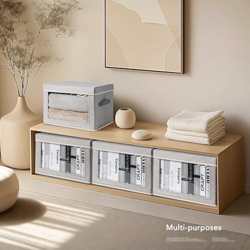 Homsorout Storage Boxes with Lids - Image 3