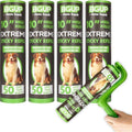 10 Inch Lint Roller Refills, 4 Rolls 200 Sheets Large Lint Rollers by BGUP