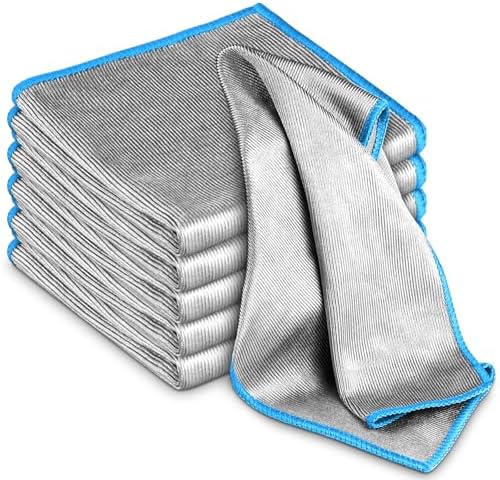 Airlab Glass Polishing Streak Free Miracle Cleaning Cloth, Sliver-Blue by AirlabStudio