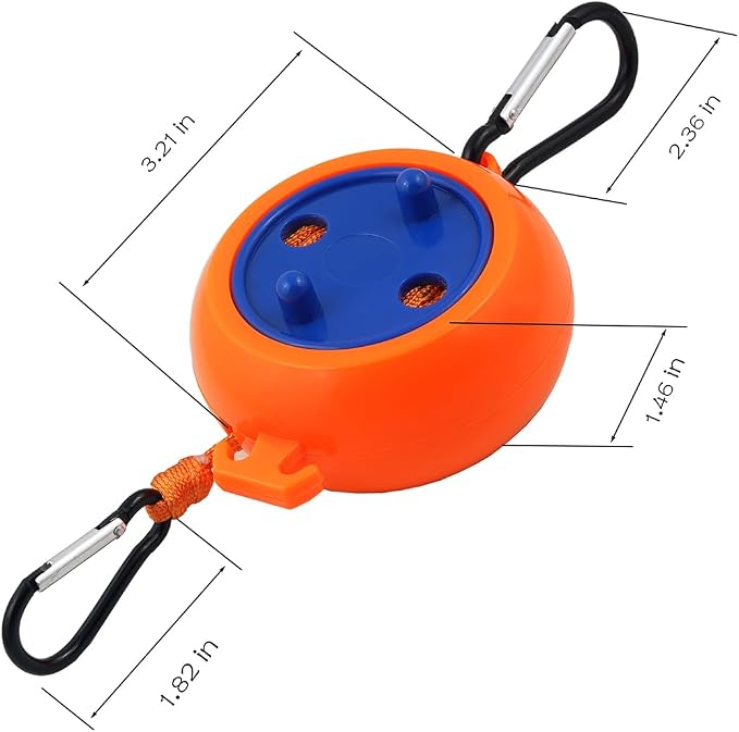 Portable Travel Clothesline is 32Ft Retractable Camping Clothesline - Image 6