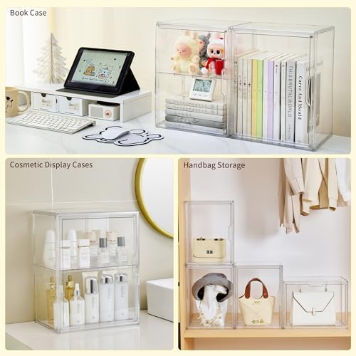 LXLXXL 2 Tier Stackable Acrylic Display Case - Image 5