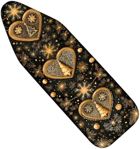 Nuxovilar Golden Heart Trees Ironing Board Cover 15x54 Polyester by Nuxovilar