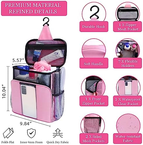 Dorm Room Essentials for College Students Girls Boys Guys, Shower Caddy - Image 3