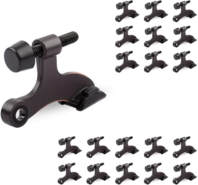 HOMOTEK 20 Pack Hinge Pin Door Stopper, Hinge Stops by HOMOTEK