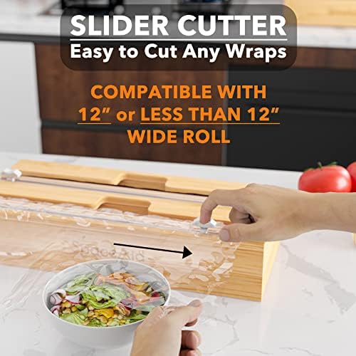 SpaceAid WrapNeat 2 in 1 Wrap Organizer - Image 5