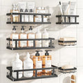 Youvip Black Shower Caddy, 6 Pack by YOUVIP