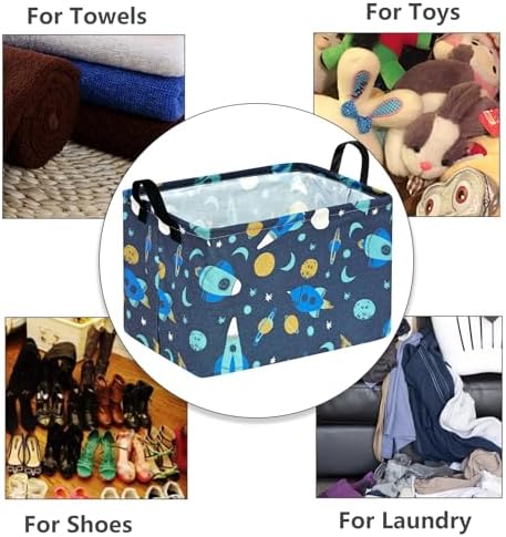 Baby Waterproof Storage Basket Toys Organizer Nursery Bins - Image 6