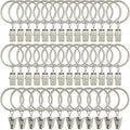 LLPJS 40 Pack Curtain Rings by LLPJSCurtainRingsClipHooks