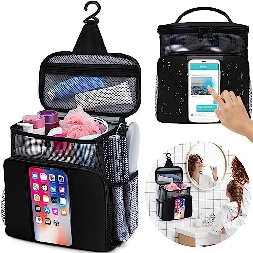 Dorm Room Essentials for College Students Girls Boys Guys, Shower Caddy by NOBLIGOAL