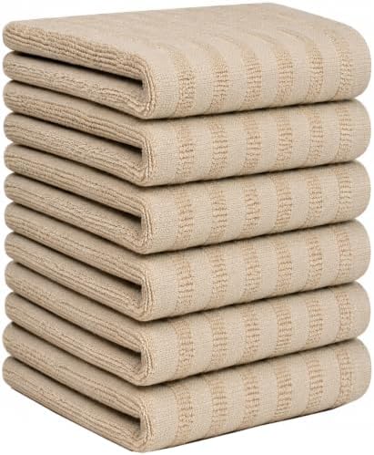 Premium Kitchen Towels 6 Pack 100% Cotton - Image 2
