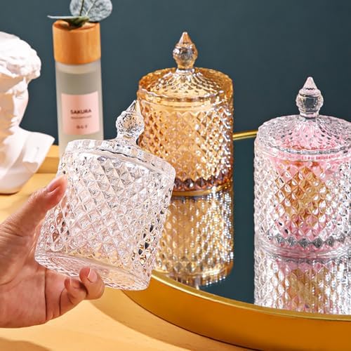 10 oz Clear Glass Candy Dish - Image 4