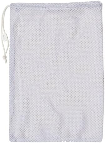 Champion Sports Mesh Equipment Bag – Heavy-Duty Nylon Drawstring Bag by ChampionSports
