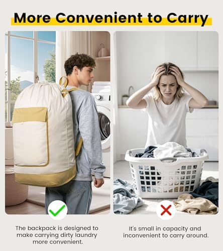 Vorspack Canvas Laundry Backpack - Image 4