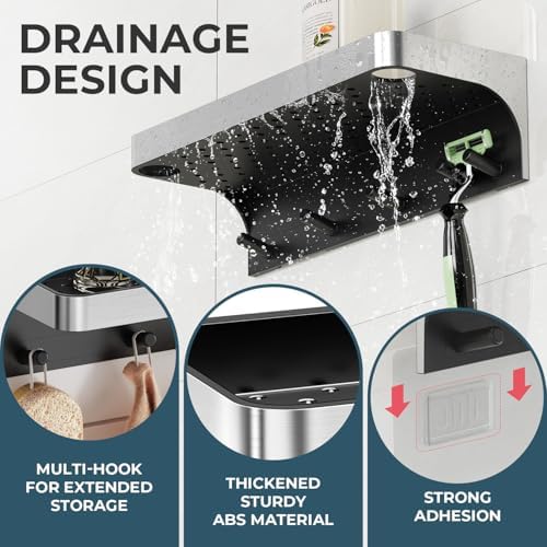 2 Pack Shower Caddy Adhesive - Image 4