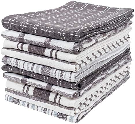 KAF Home Assorted Flat Kitchen Towels by KAFHome