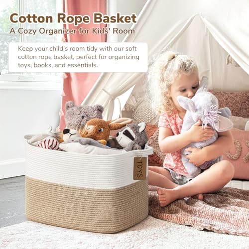 Goodpick 50L Large Woven Rope Storage Basket - Image 2