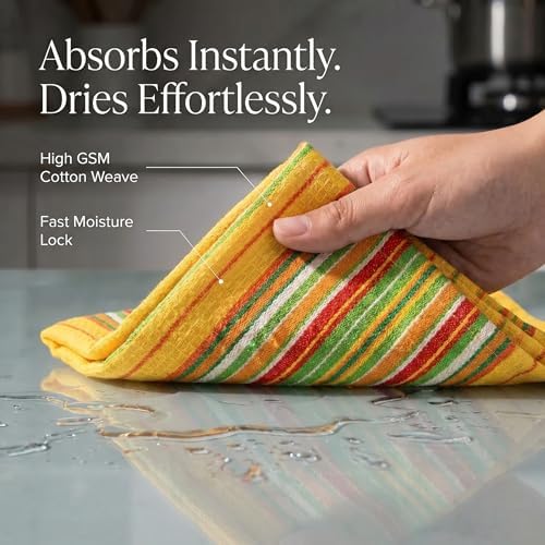 Urban Villa Kitchen Towels Cotton Dish Towels 20”x30” Mustad - Image 2
