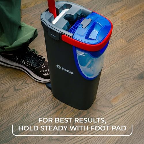 O-Cedar H2prO Flat Mop System | Quick Everyday Cleaning | Dual-Tank Fresh Water - Image 6