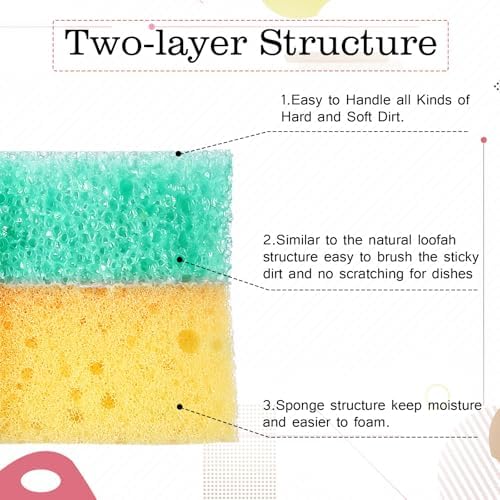 FillTouch Cat 3 Pcs Scrub Sponge - Image 3