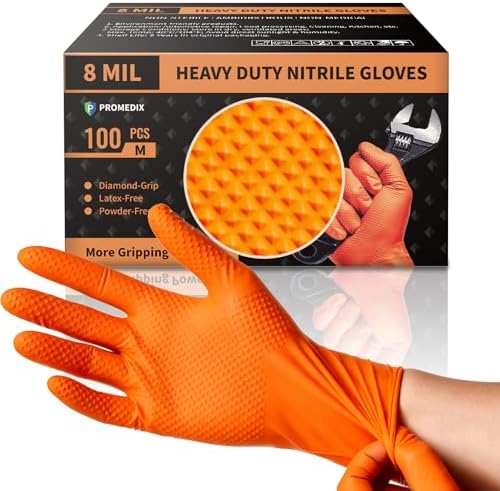 PROMEDIX P Heavy Duty Nitrile Gloves by PROMEDIXP