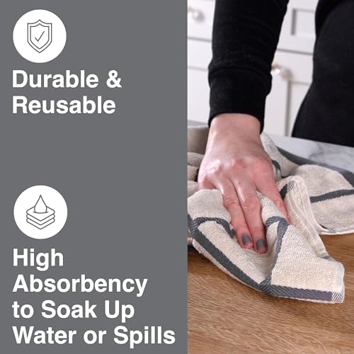 All-Clad Checked Kitchen Towel: Highly Absorbent, Super Soft Long Lasting - Image 3