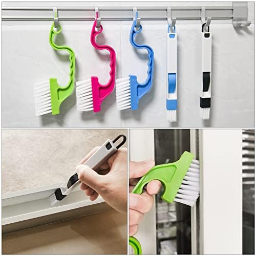 Window Track Cleaning Brush Set, 5 Pack Crevice Cleaning Tools - Image 5