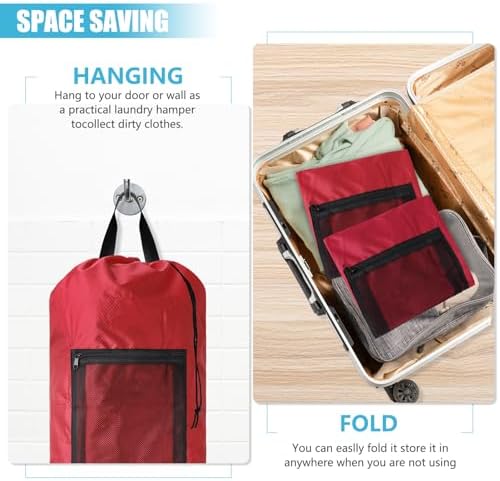 Olosar Laundry Bag Backpack, Extra Large Travel Laundry Bag - Image 6