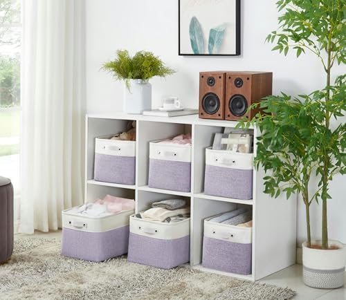 DECOMOMO Storage Bins, Large Fabric Storage Baskets - Image 6