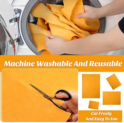 10 Pack 20" x 27" Shammy Cloths Absorbent Chamois Towel - Image 4