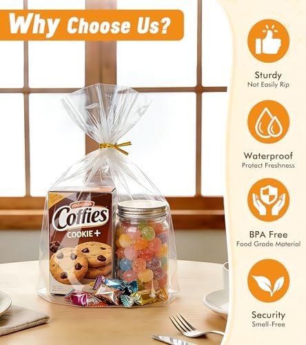 Flat Bottom Cellophane Bags - Image 6