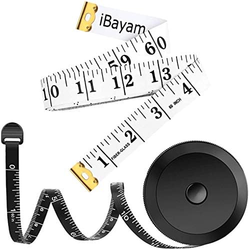 iBayam 2 Pack Tape Measure Measuring Tape by iBayamDirect