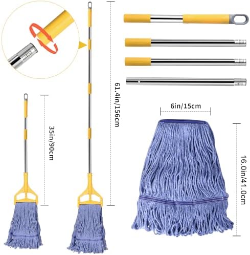Commercial Mop with Extra Head Replace - Image 4