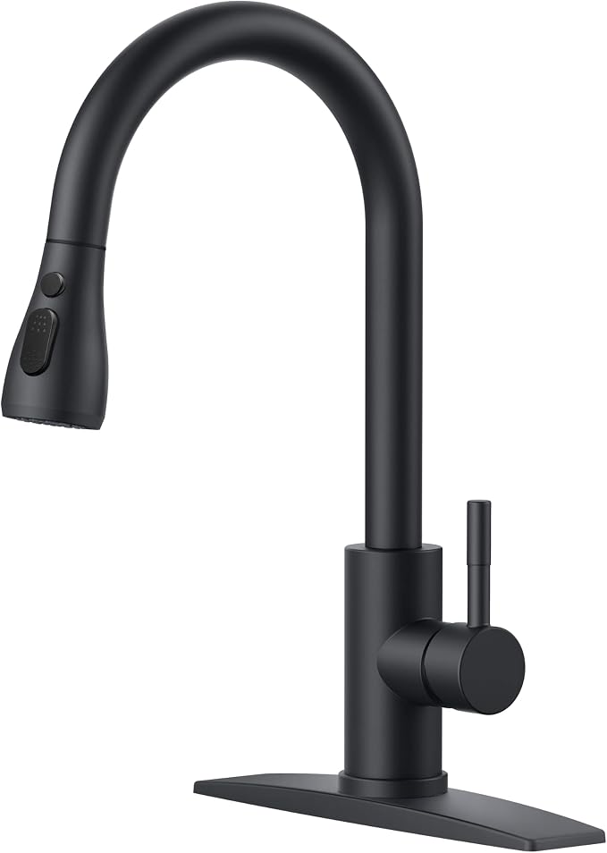 FORIOUS Black Kitchen Faucet by FORIOUS