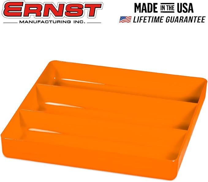 Ernst Manufacturing Toolbox Tray: Stackable Tray in Orange - Image 2