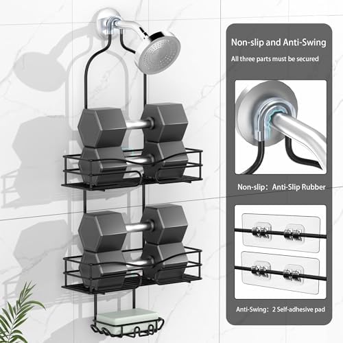 DAOYA Bathroom Shower Caddy Hanging - Image 4