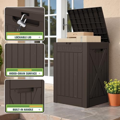 Greesum 52 Gallon Large Outdoor Package Delivery Box - Image 2