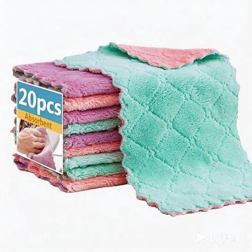 Microfiber Cleaning Cloths by PRINKROOMY