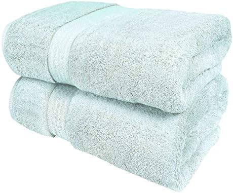 GLAMBURG 700 GSM Premium Oversized Extra Large Cotton Bath Sheet 35x70-100% by GLAMBURG