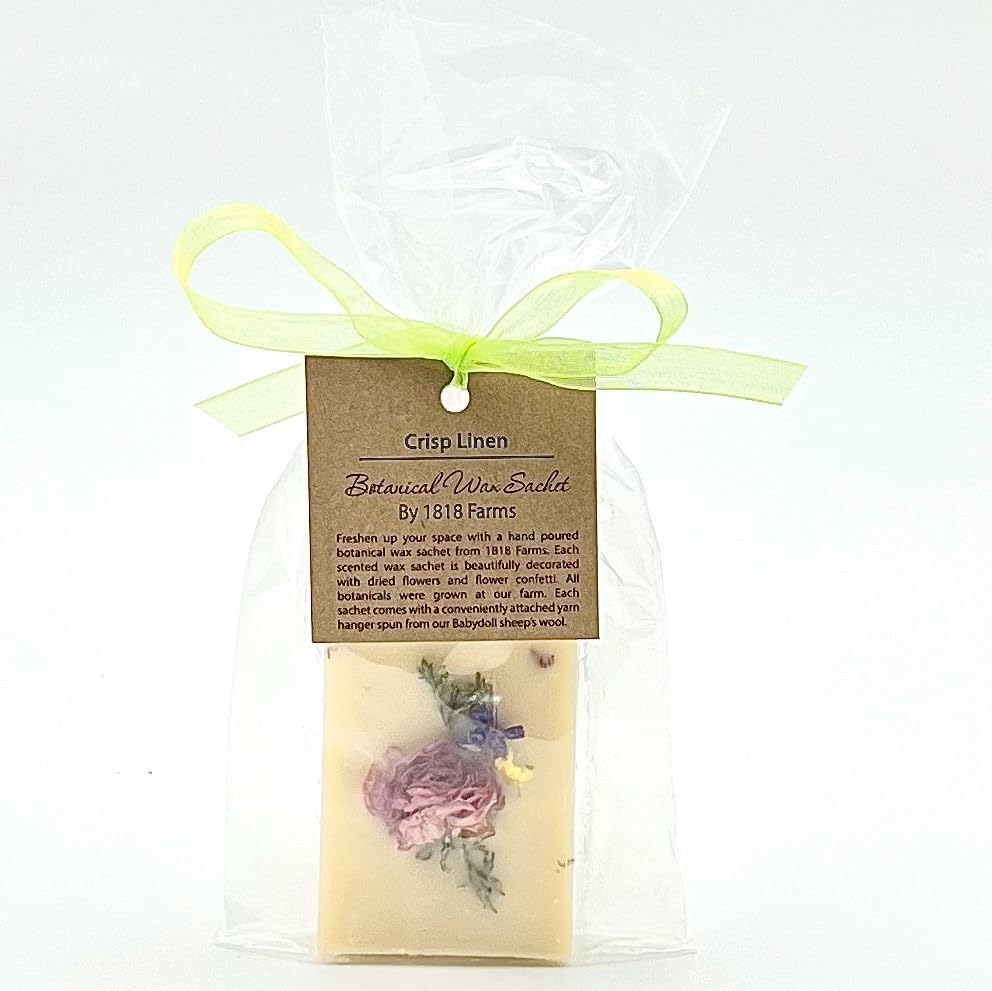 1818 Farms Crisp Linen Botanical Wax Sachet - Image 2